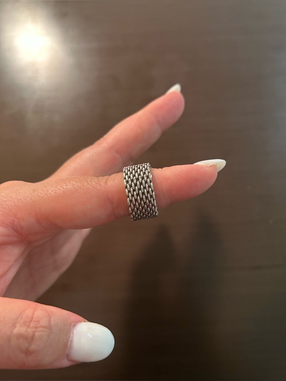 Tiffany & Co. Mesh Ring